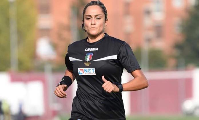 Maria Marotta arbitra allo stadio Olimpico la “Partita per la Pace”