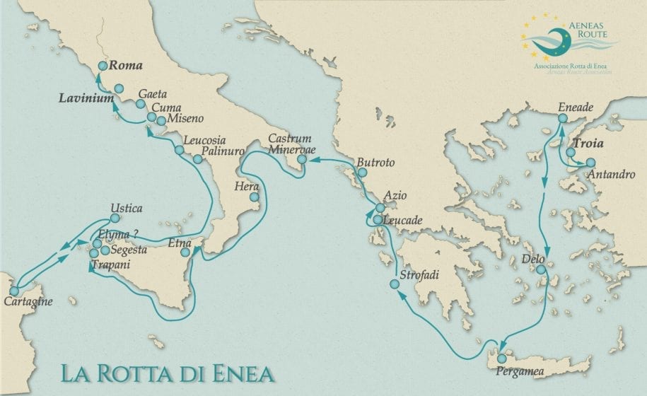 Da Troia passando per Palinuro, la Rotta di Enea diventa itinerario culturale  d’Europa