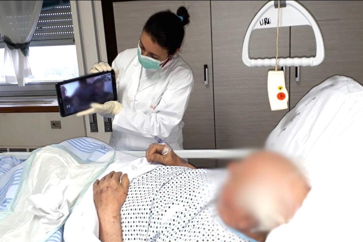 Ospedali Cilento, tablet a pazienti covid per videochiamare famiglia