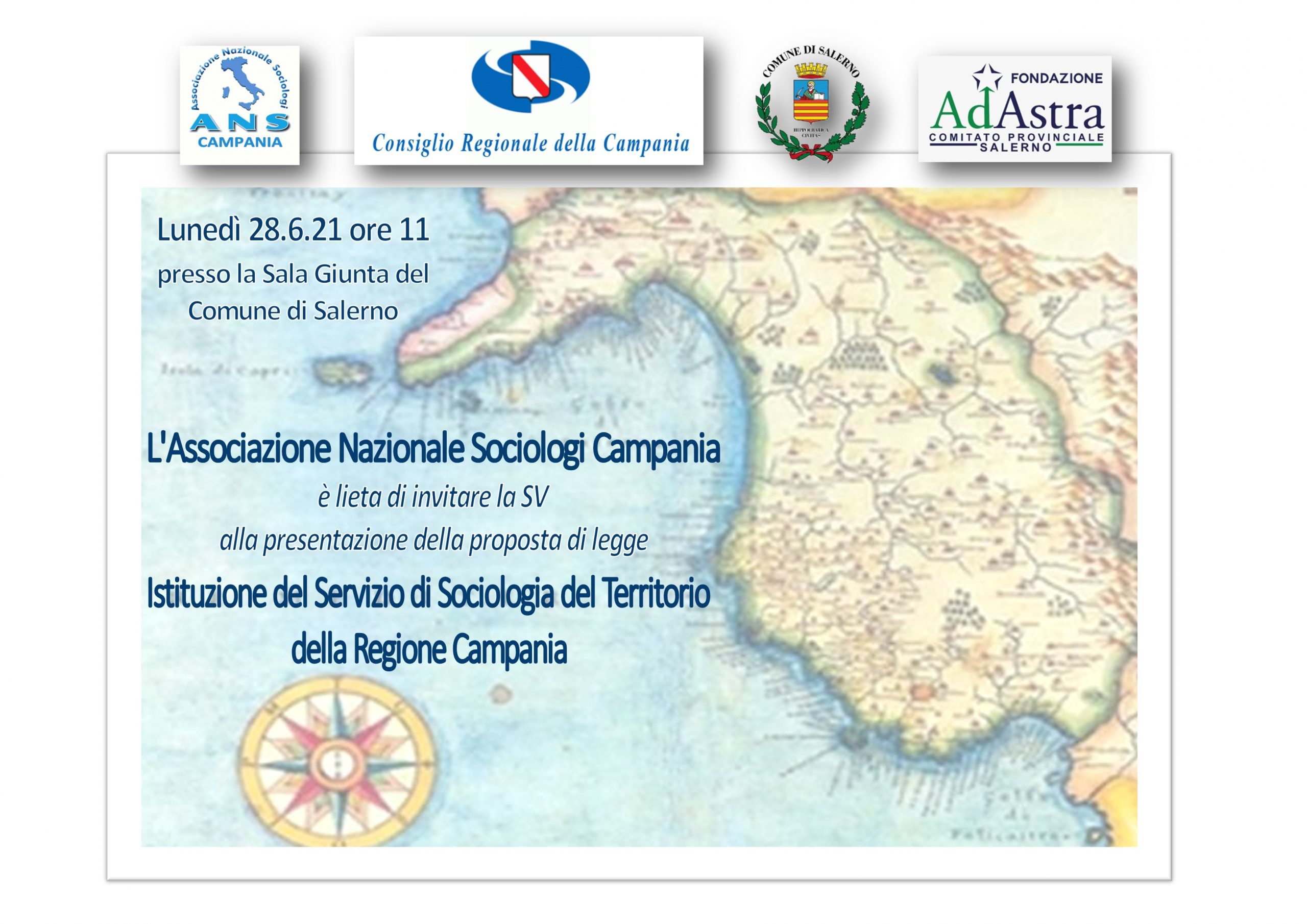 Istituzione del servizio di sociologia del territorio: Picarone presenta proposta legge
