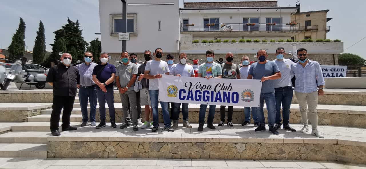 Inaugurato il vespa club Caggiano: «Le nostre porte aperte a tutti»