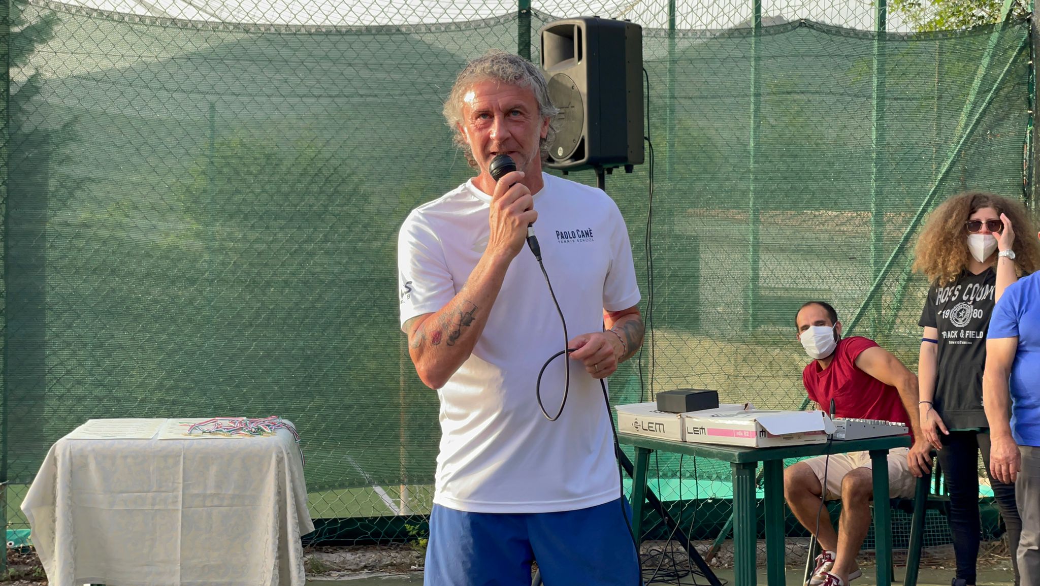 Successo per il Camp di tennis a Tortorella con Paolo Cané: «Qui mi sono sentito a casa»