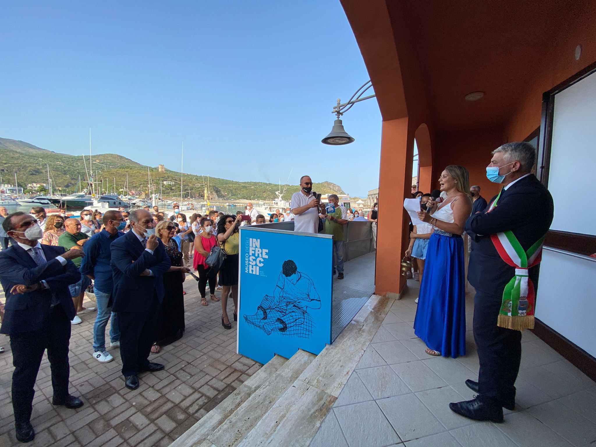 Camerota: apre il museo del Mare nel giorno della consegna della Bandiera Blu
