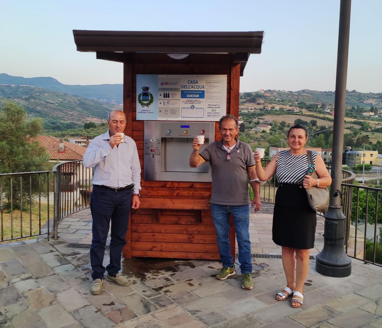 Laureana Cilento ha una nuova Casa dell’acqua