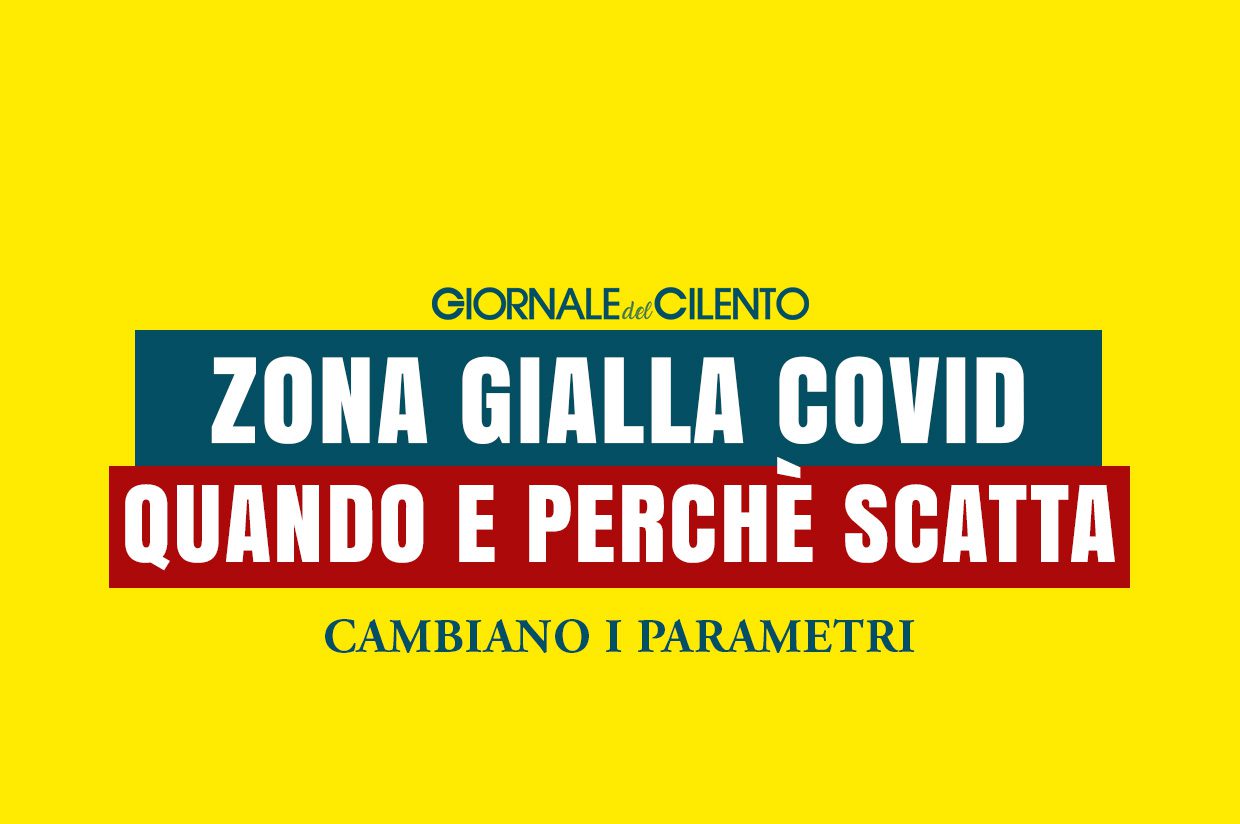 Covid, stabiliti i nuovi parametri: ecco chi rischia la zona gialla