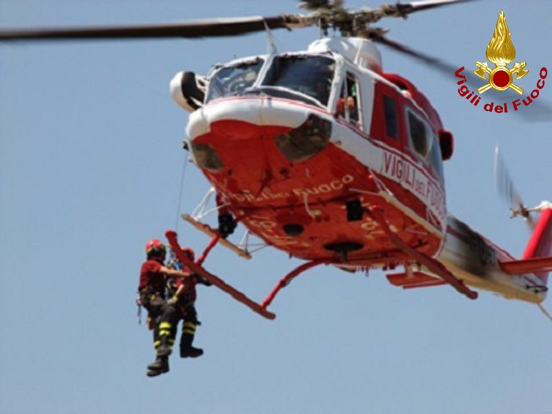Sala Consilina, escursionista 20enne cade: soccorso da elicottero