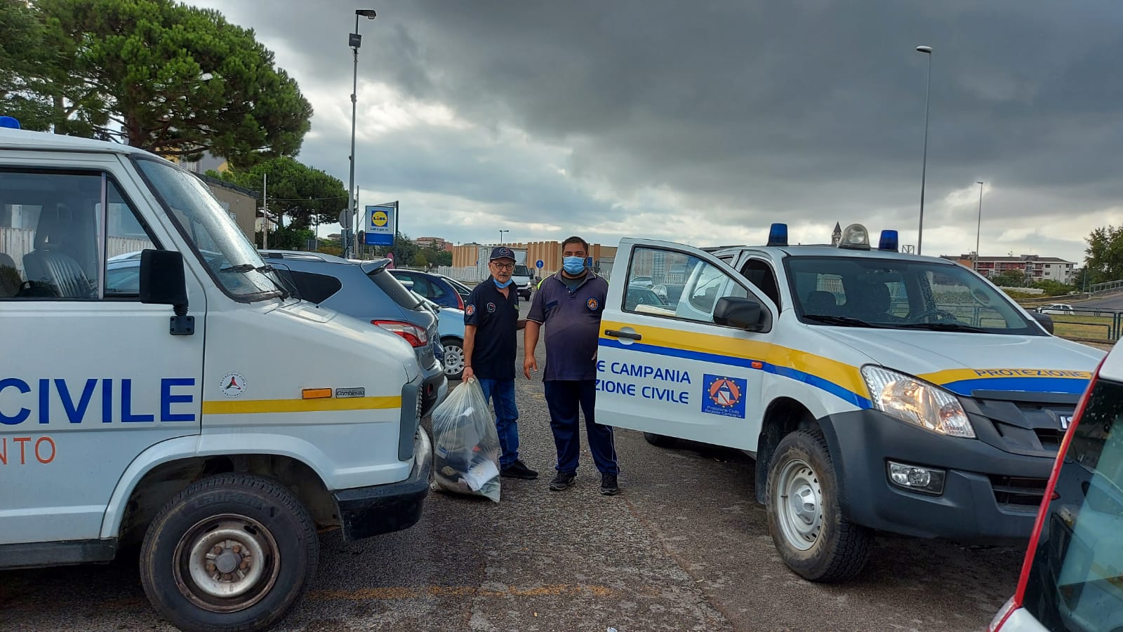 Protezione civile Centola “Area Cilento” in prima linea nella raccolta di indumenti per le famiglie Afghane