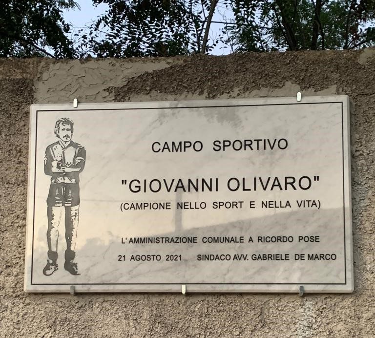 Salento ricorda Gianni Olivaro, il talento del calcio cilentano
