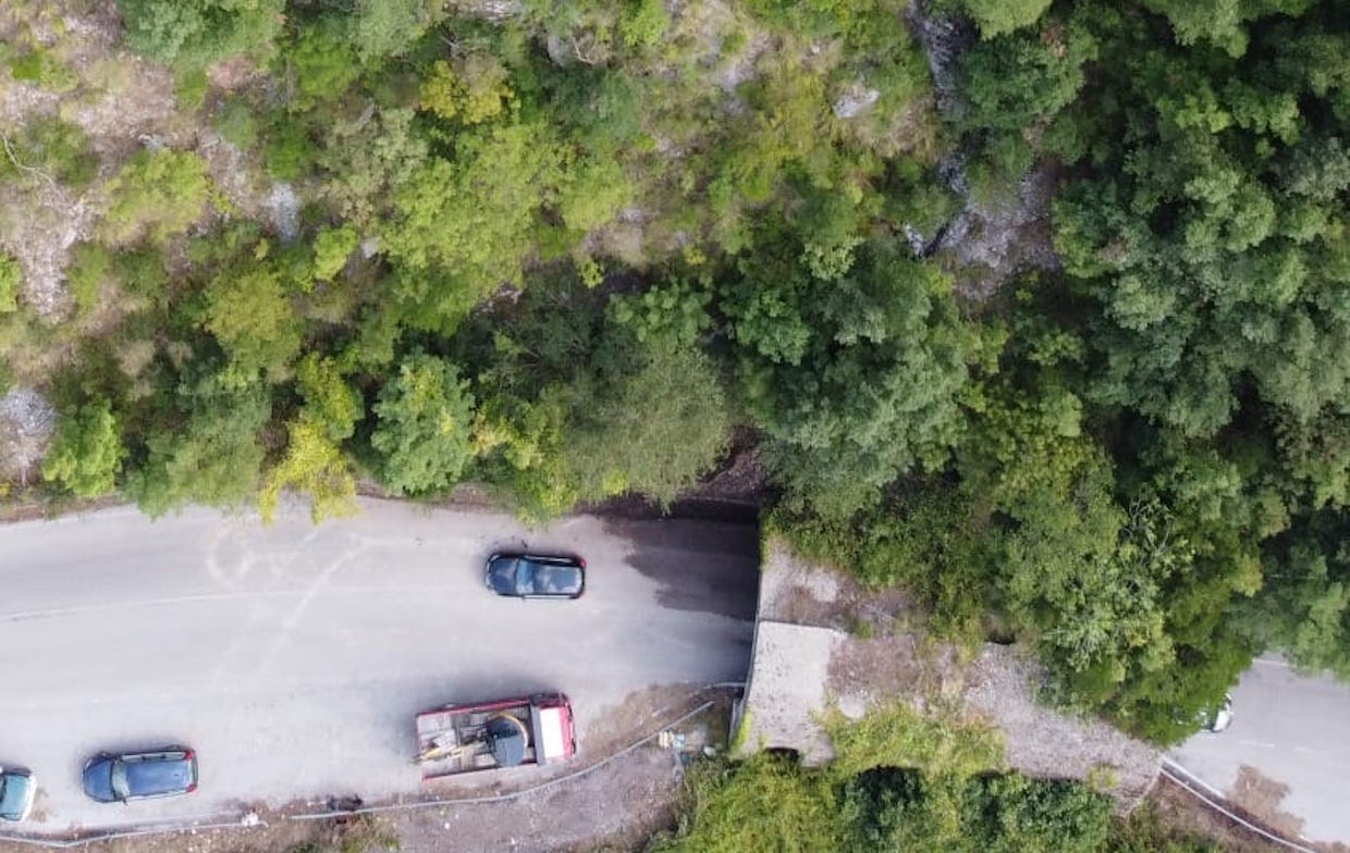 Mingardina, rilievi con il drone: c’è l’ok per la riapertura definitiva