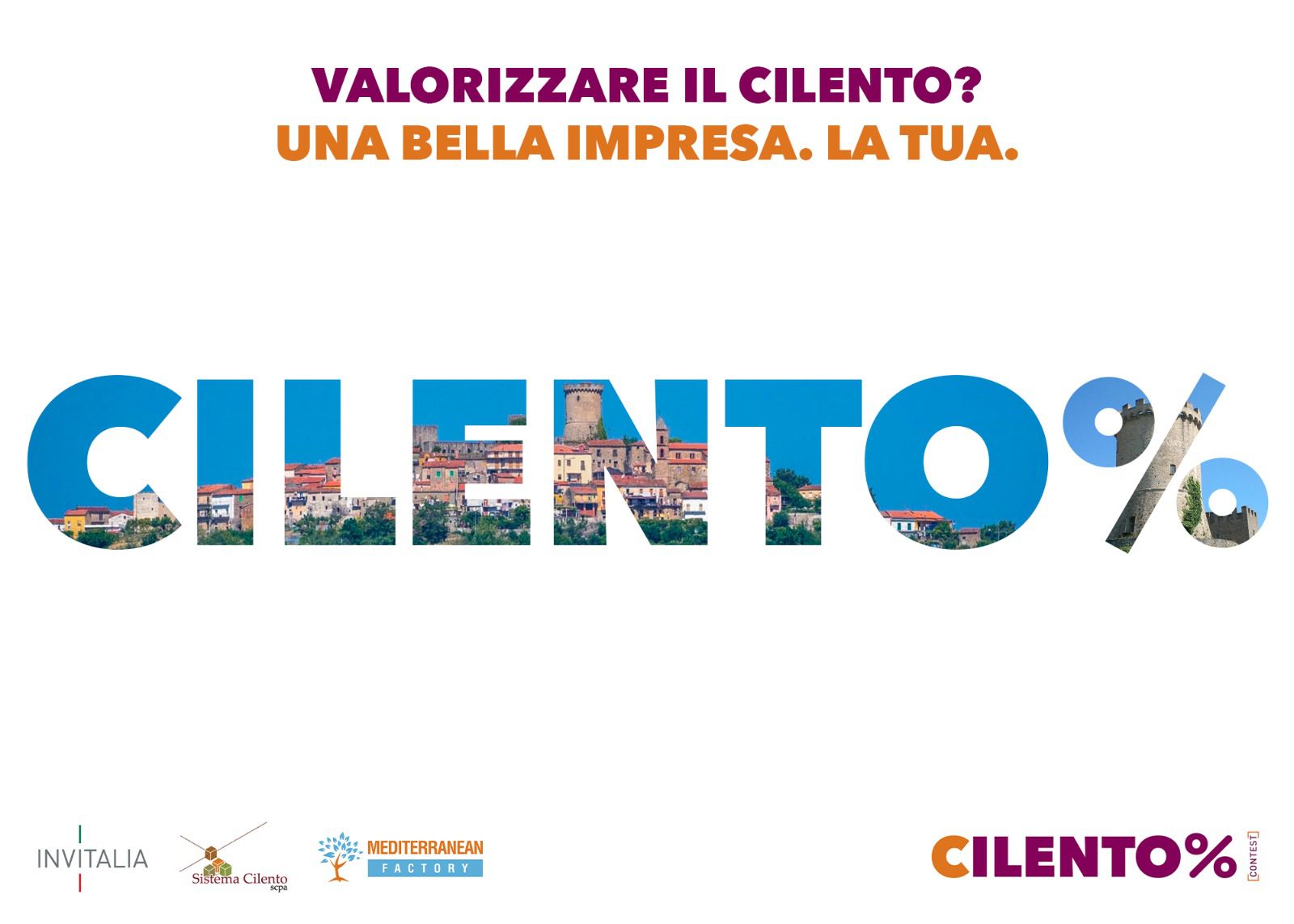 “Cilento % – 100 nuove imprese per il turismo sostenibile”: c’è tempo fino al 30 settembre