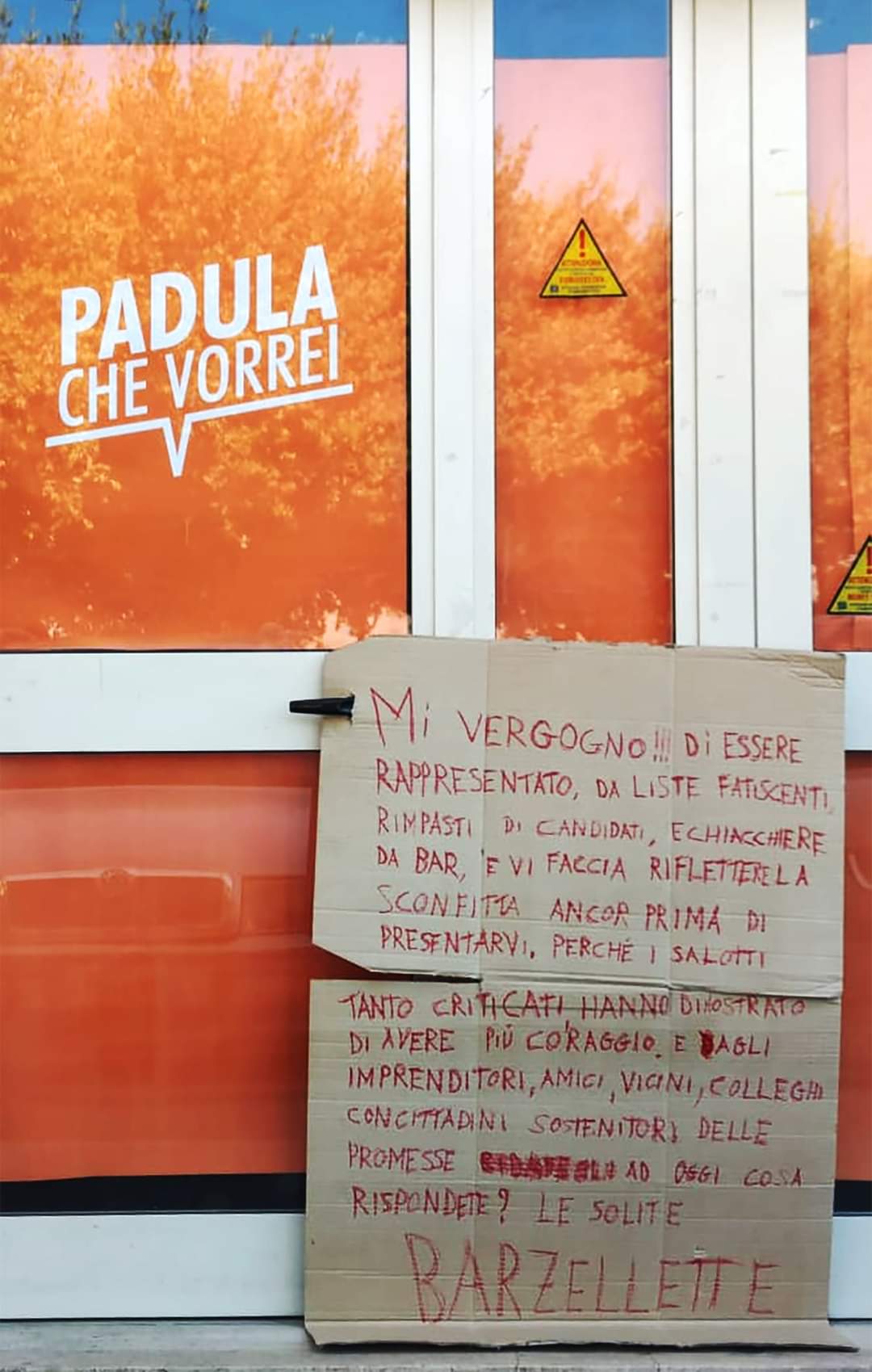 Le liste nel Vallo di Diano hanno il paradosso nel sangue