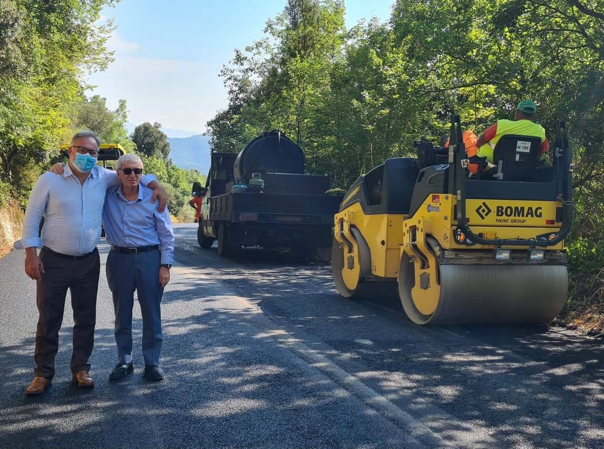 Strada Piano Vetrale – Gioi, sopralluogo di Cascone: «Occasione per scoprire i tesori della provincia»