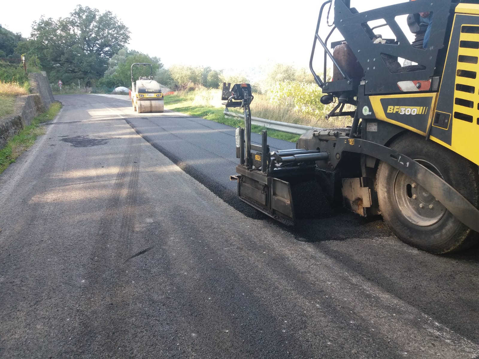 Continuano i lavori di messa in sicurezza sulla strada Bussentina