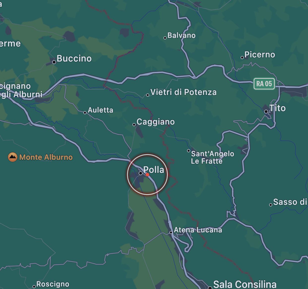 Polla, leggera scossa di terremoto: magnitudo 2.2