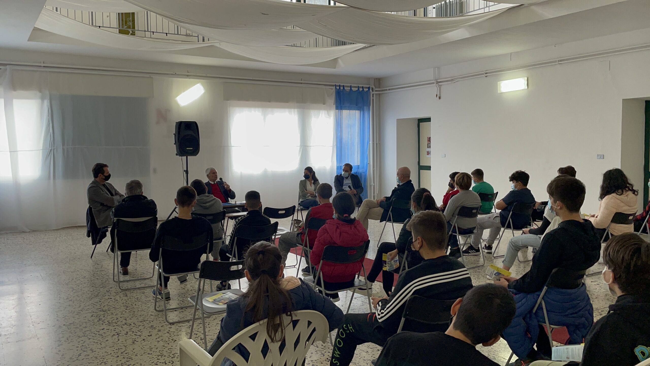San Giovanni a Piro, gli studenti incontrano Teodoro Gaza