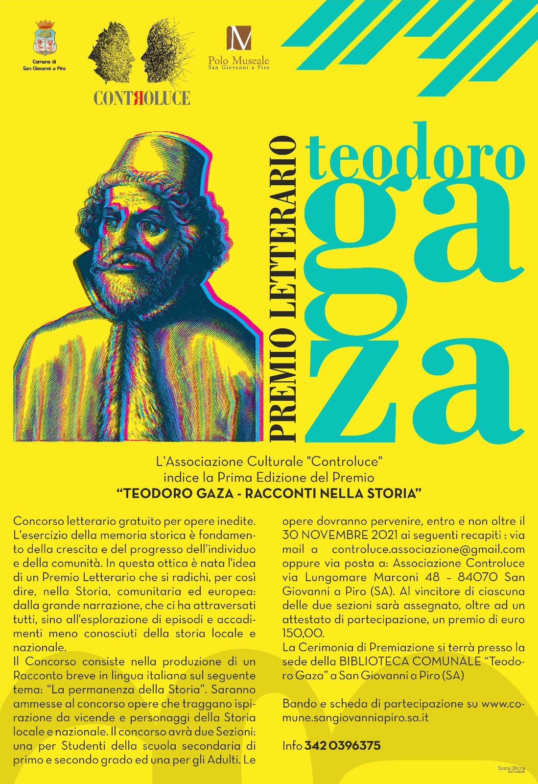 Premio letterario Teodoro Gaza, aperto il bando dedicato ai racconti storici
