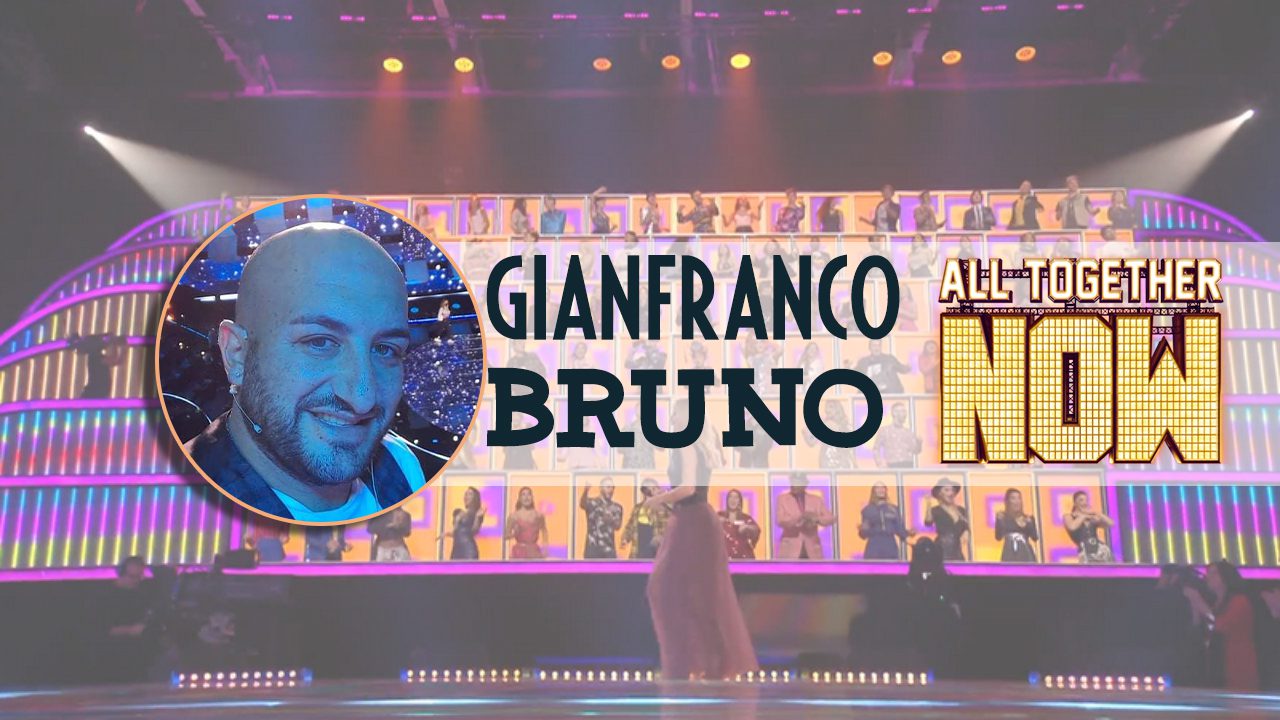 All together now, programma canale 5 ‘parlerà’ cilentano: Bruno nel muro dei giudici