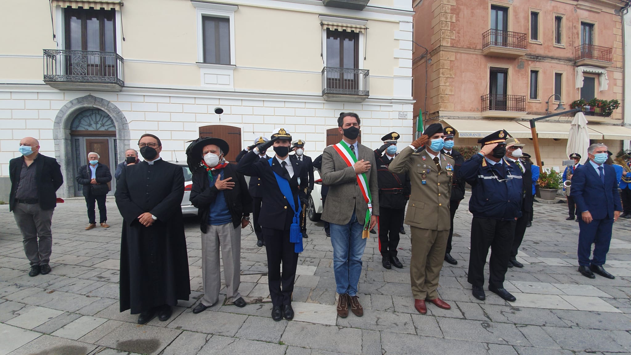 San Giovanni a Piro celebra la Giornata dell’unità nazionale e delle forze armate
