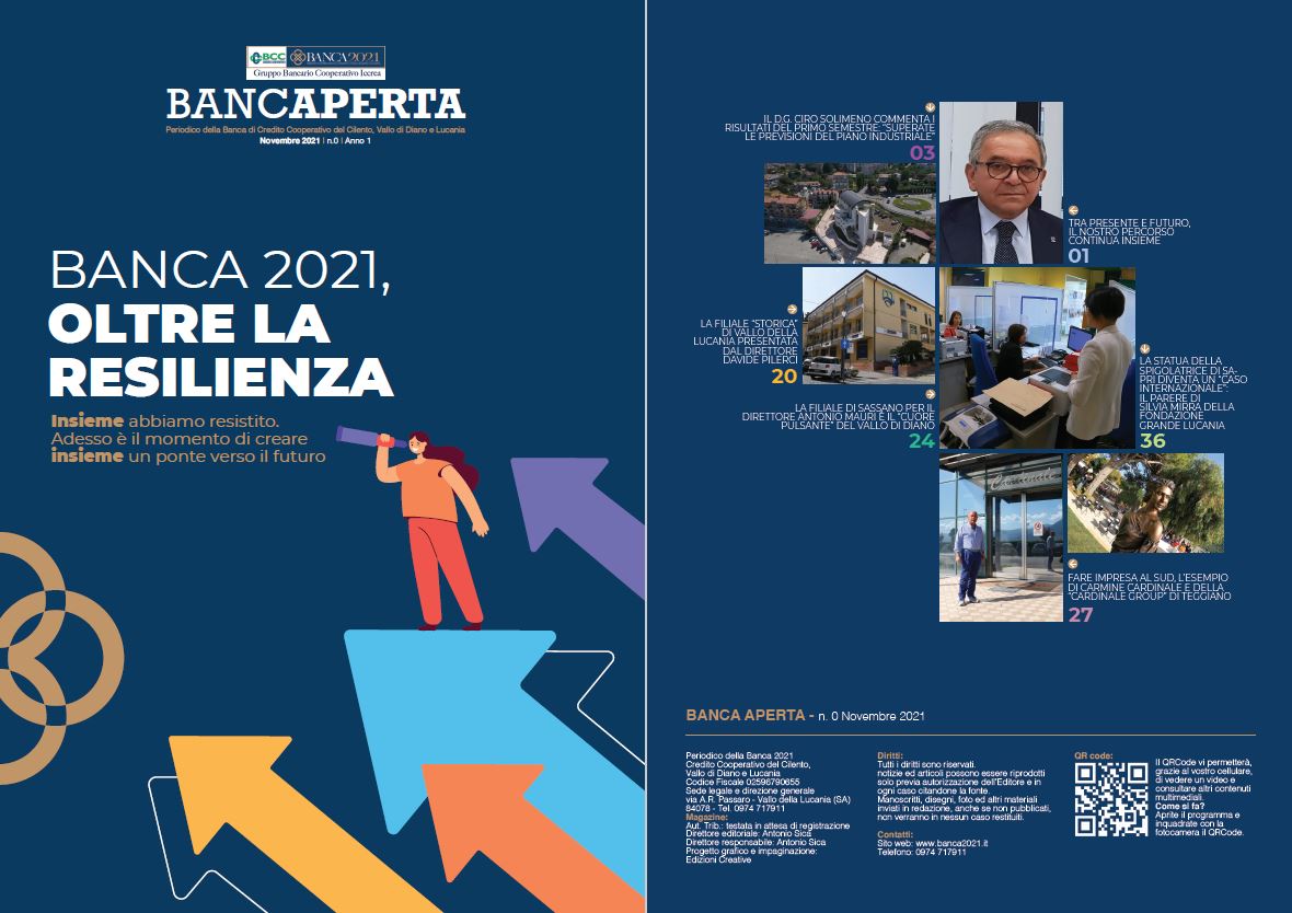 Banca 2021, un ponte verso il futuro: ecco il nuovo magazine multimediale Bancaperta