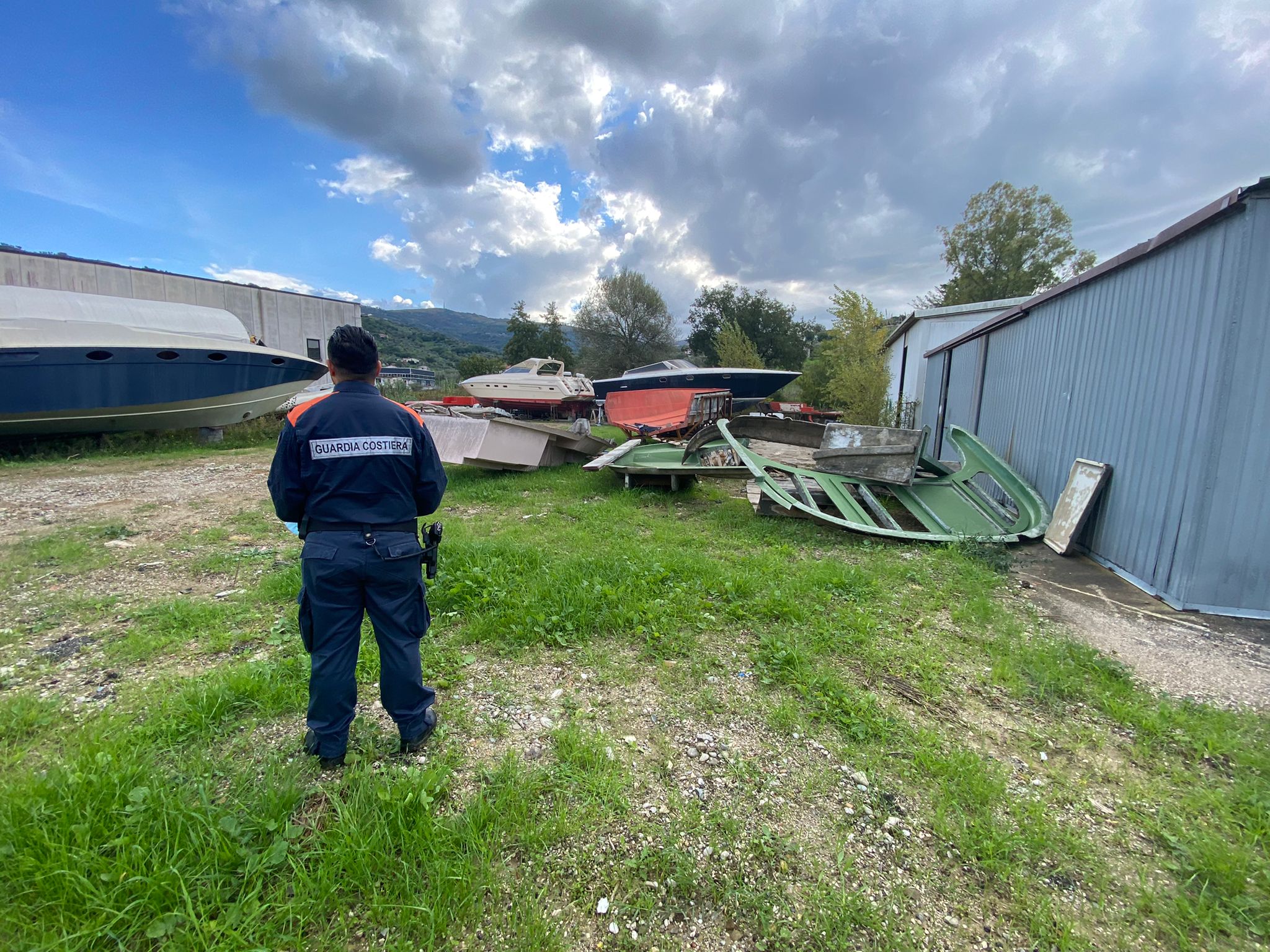 Cilento, cantiere nautico bloccato dalla guardia costiera: i particolari