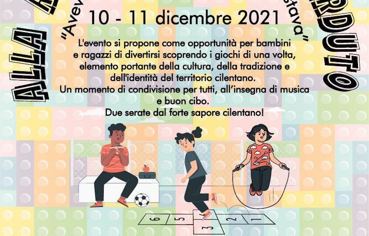 Il Forum dei Giovani di Pollica presenta l’evento ‘Alla ricerca del gioco perduto’: ecco il programma