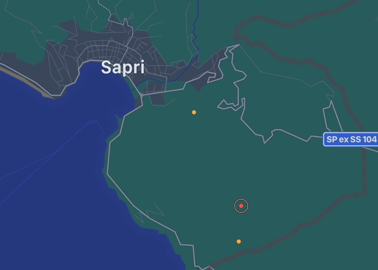 Una scossa di terremoto sveglia la città di Sapri