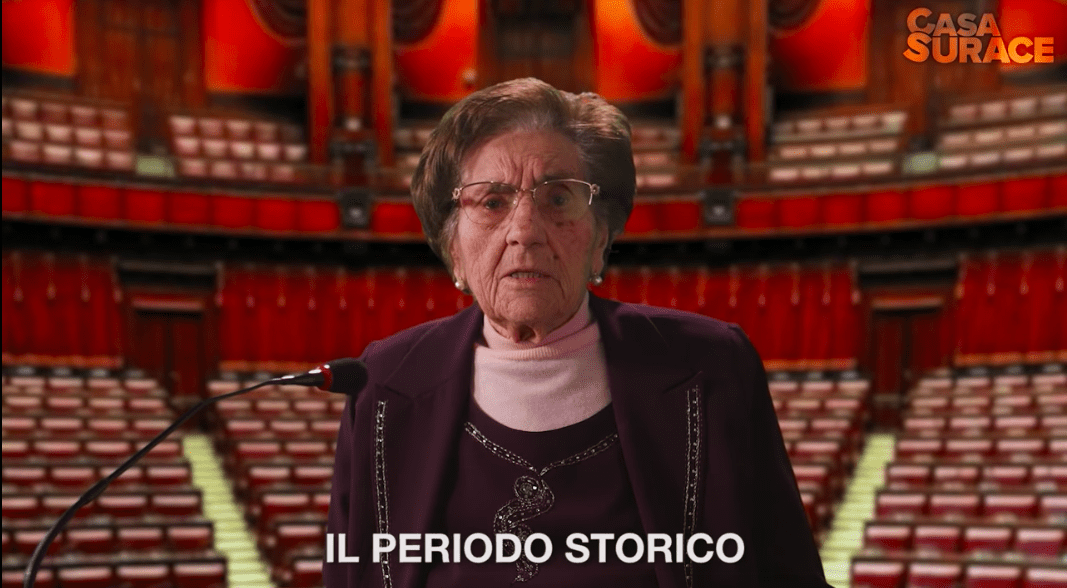 Casa Surace: Nonna Rosetta pronta per la carica di Presidente della Repubblica