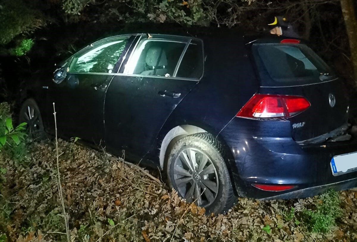 Paura per il conducente di un’auto fuori strada: irrintracciabile perché già in ospedale