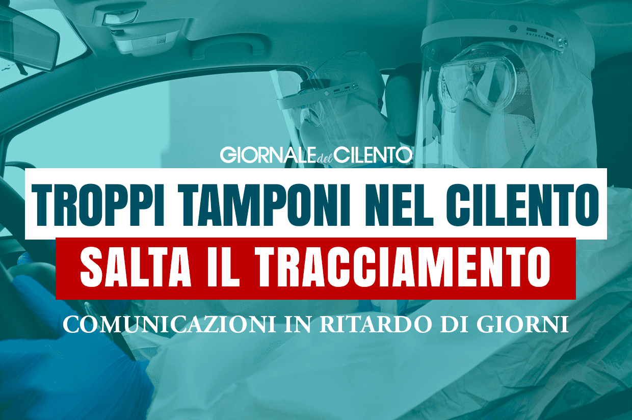 Cilento, è saltato il tracciamento dell’Asl: i dati vengono comunicati con molto ritardo