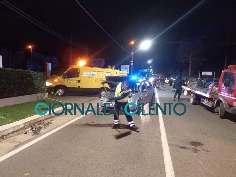 Pauroso incidente a Roccadaspide: due feriti, quattro auto coinvolte