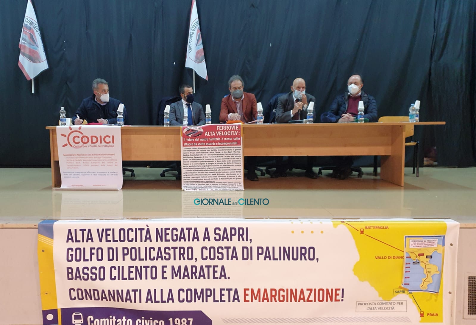 Alta Velocità, il Cilento non si arrende: «Tracciato nel Vallo di Diano contrasta con la strategia europea»