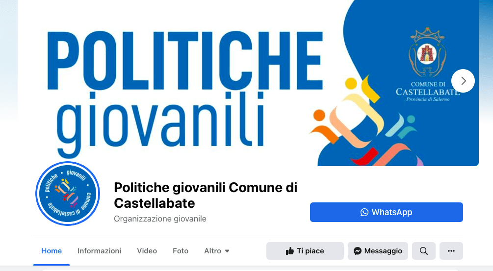 Castellabate, mettere in contatto il Comune con i giovani: nasce la pagina Facebook dedicata