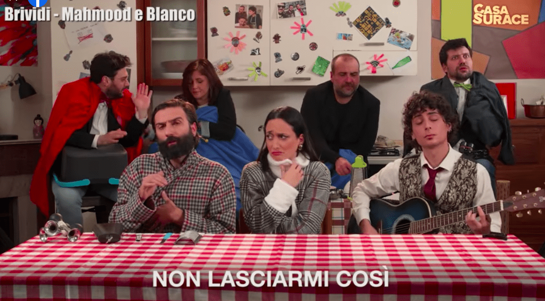 Le canzoni di Sanremo cantate da Casa Surace: Morandi e Jovanotti le ricondividono