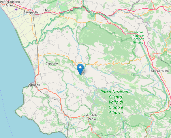 Scossa di terremoto 2.5 a Monteforte Cilento