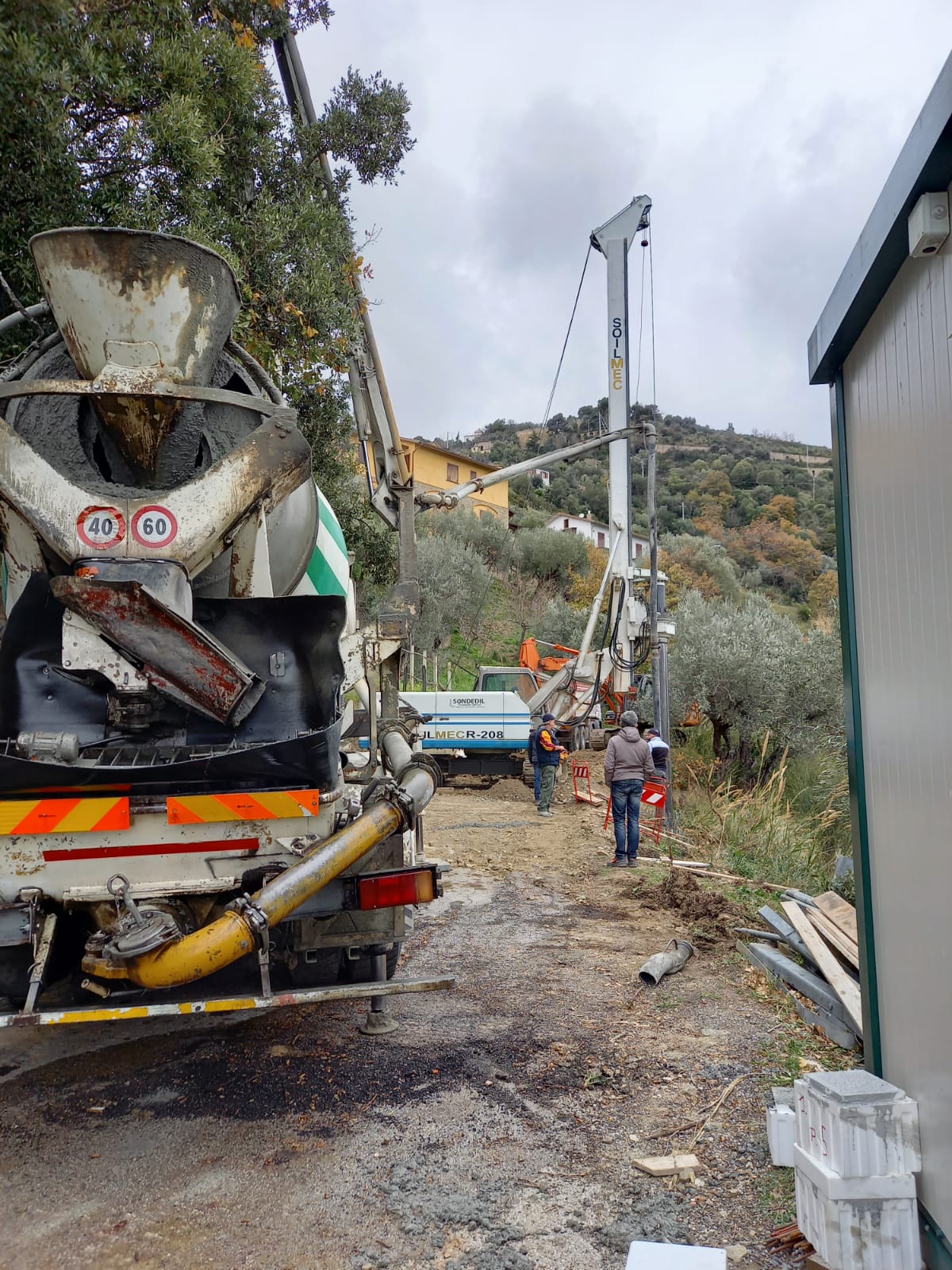 Pollica, strada provinciale 48: continuano i lavori di messa in sicurezza