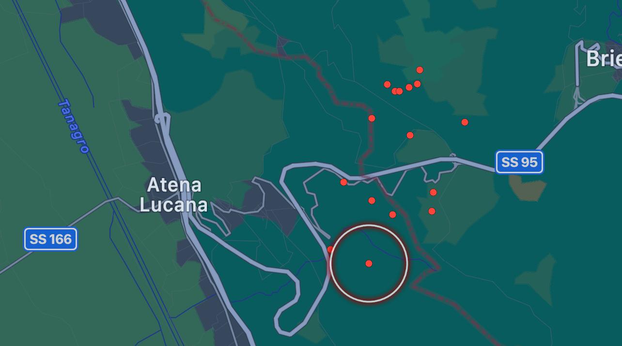 Sciame sismico nella notte nel Vallo di Diano: 15 scosse