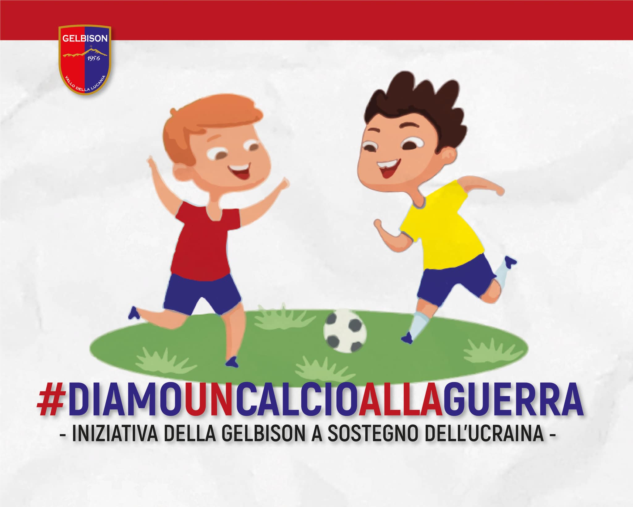Vallo della Lucania, cuore grande Gelbison: scuola calcio gratis per bambini che scappano dalla guerra