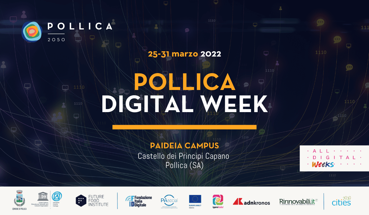 Pollica Digital Week, educazione e innovazione digitale: il programma dell’evento