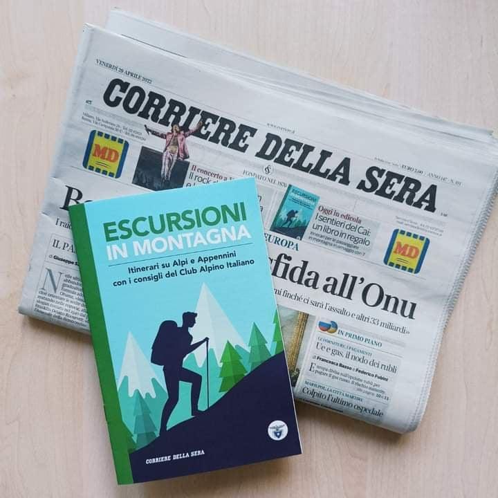 I sentieri del Parco del Cilento sulla guida del CAI edita dal Corriere della Sera