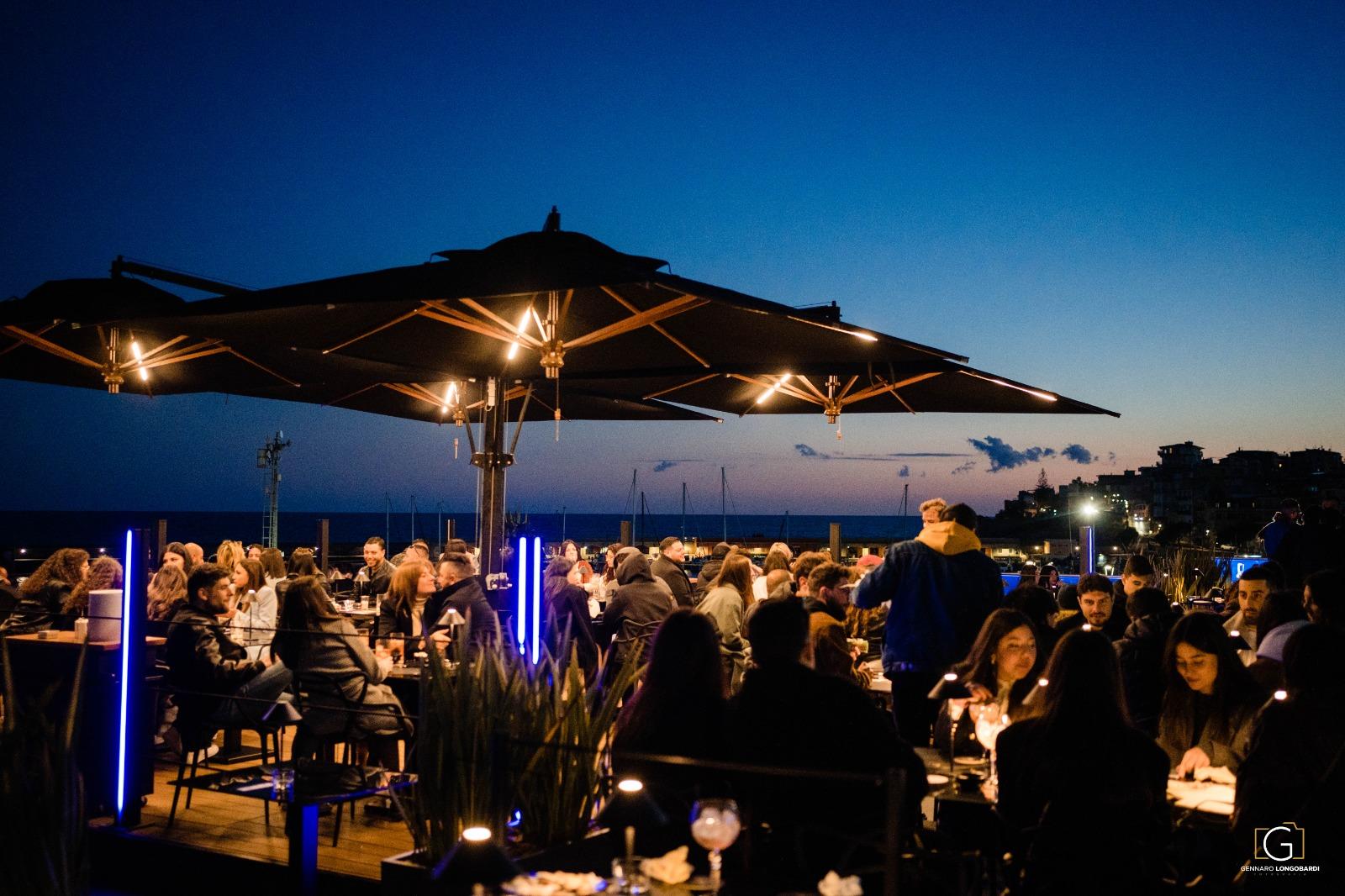 Non solo Pane cala il tris, inaugurata la terrazza sul mare a Marina di Camerota