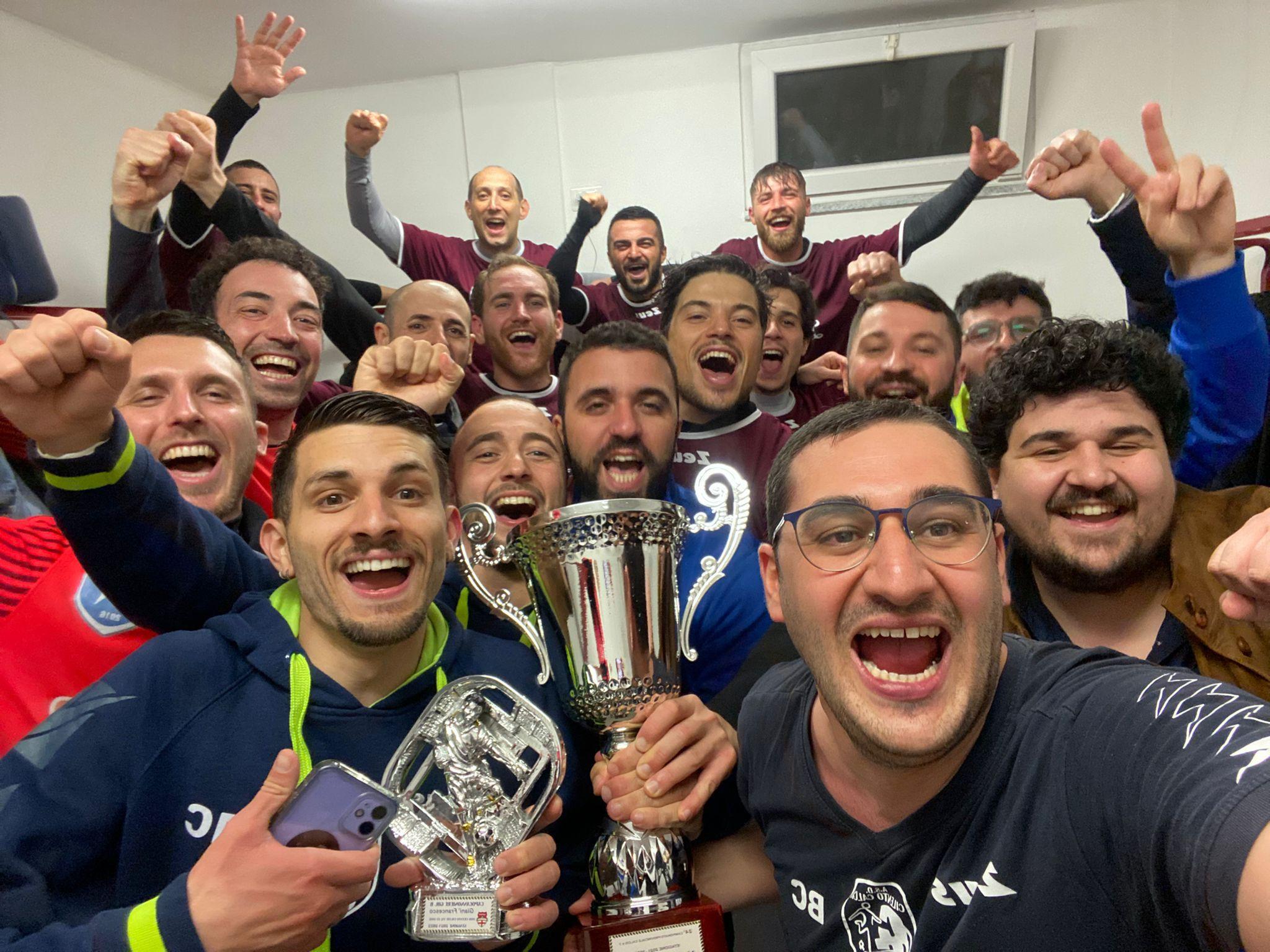 Calcio, i «figli» del Cilento vincono il campionato e conquistano Milano