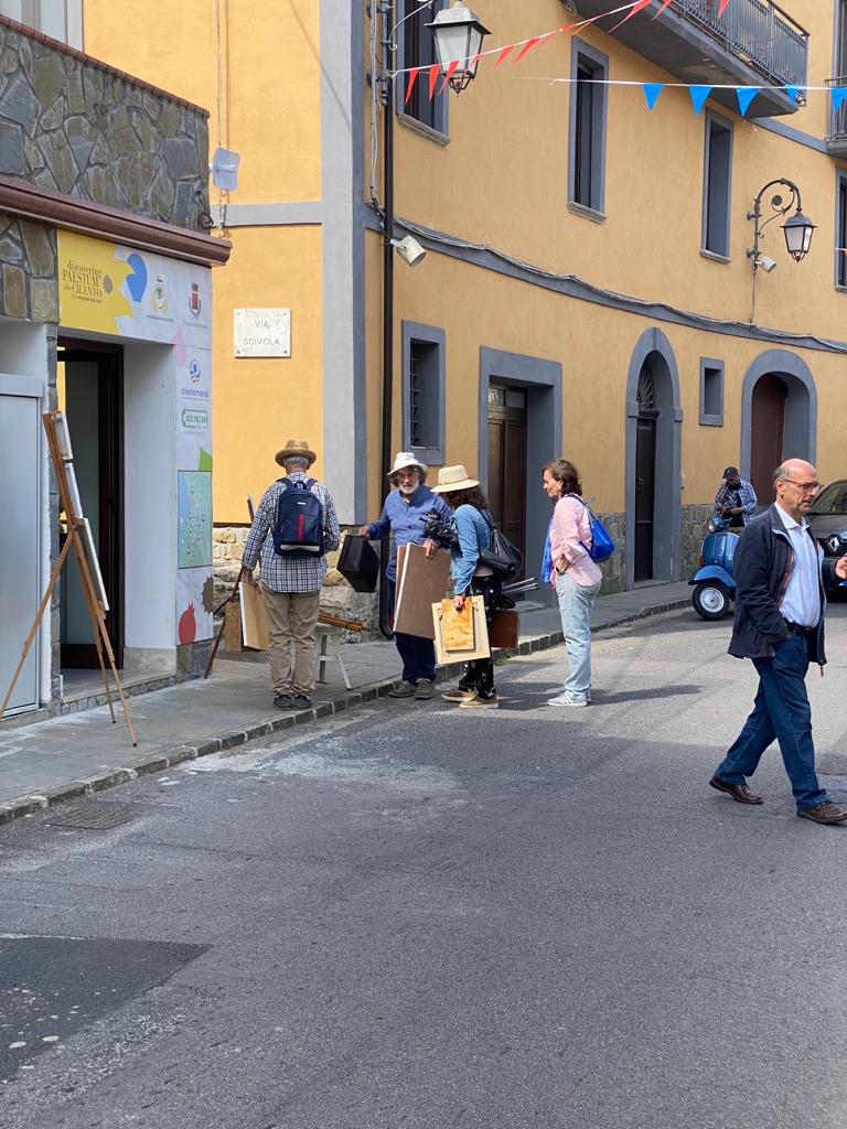 Stazione dei Pittori a Rutino, 30 artisti per riprodurre le bellezze locali