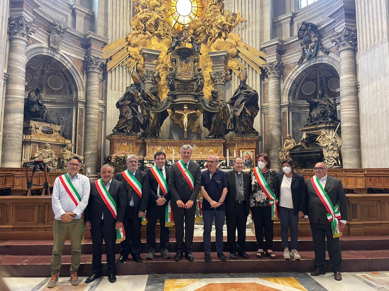 Città marciane in udienza a Roma da Papa Francesco