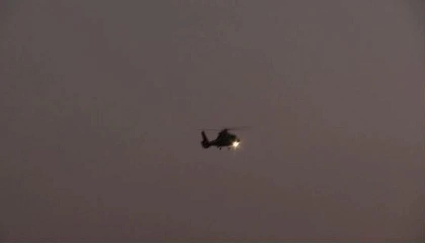 Elicotteri in volo notturno sul Vallo di Diano,  sono esercitazioni dell’Aeronautica militare