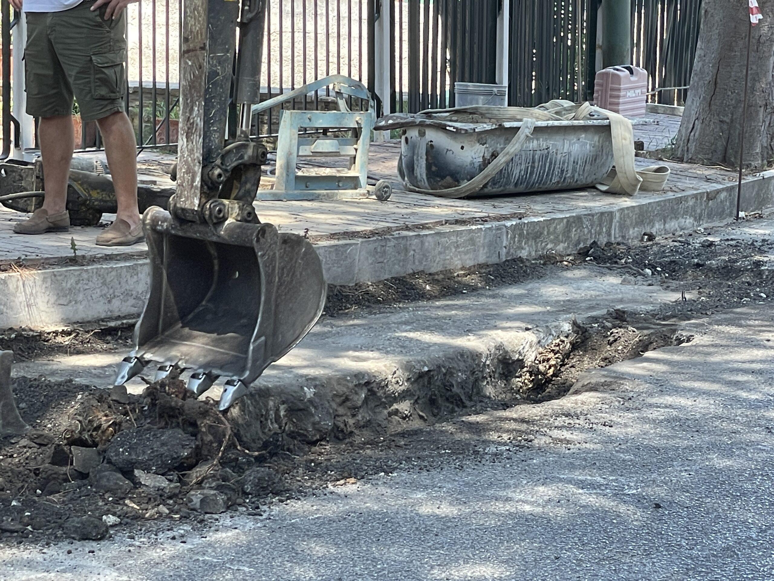 Montecorice, al via i lavori di rifacimento dei marciapiedi comunali