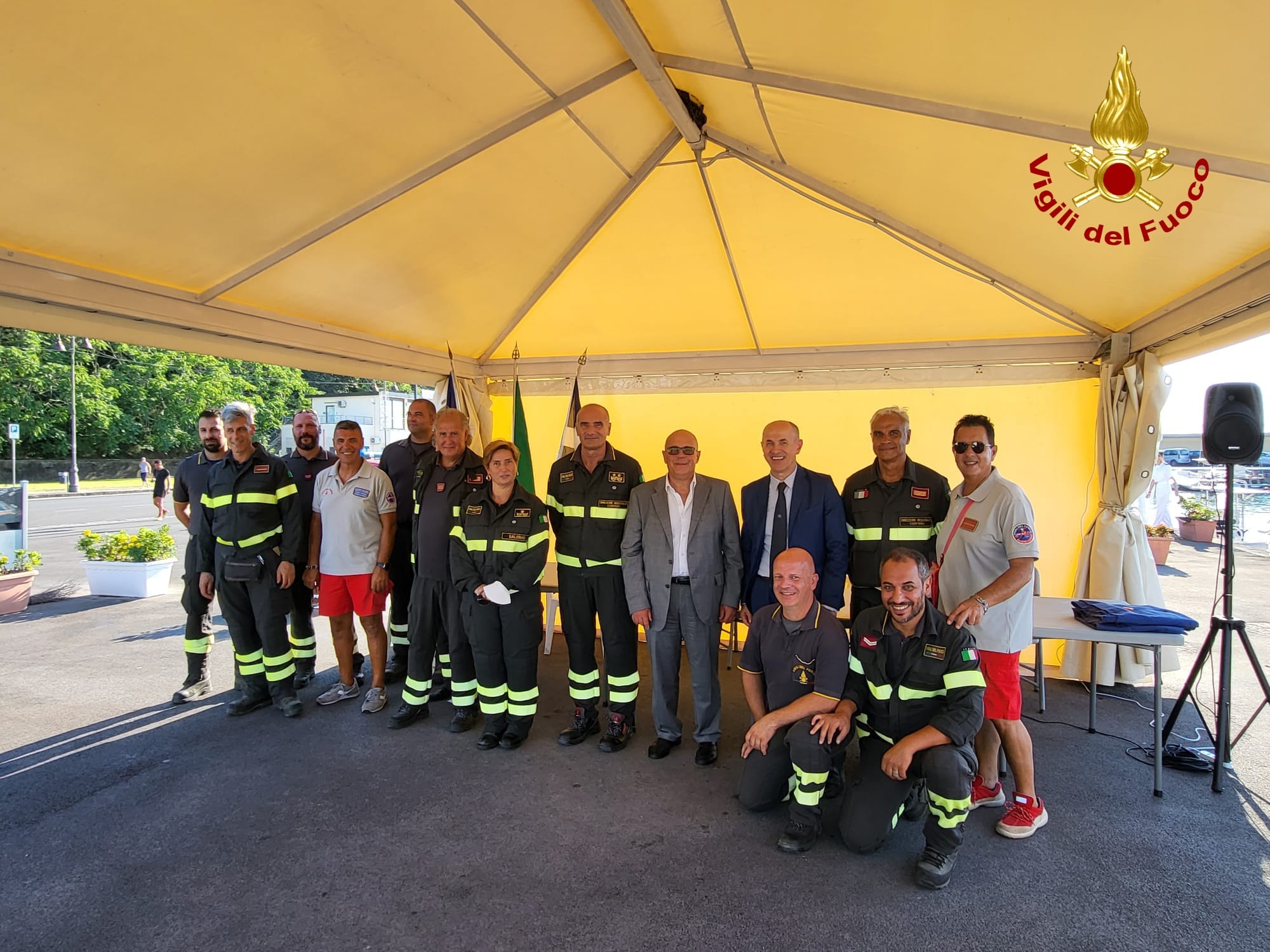 Presidi acquatici, postazioni dei vigili del fuoco ad Agropoli e Capaccio Paestum