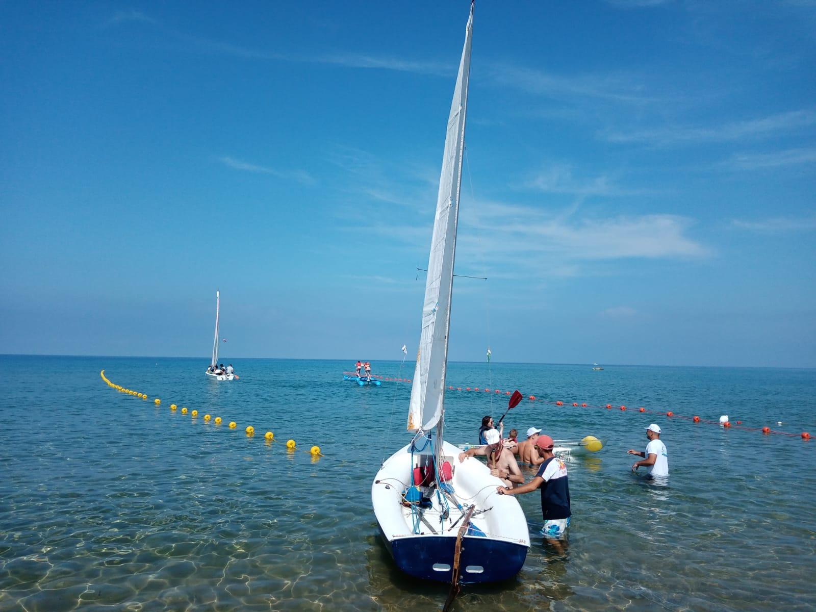 Corridoio di lancio Circolo Nautico Punta Tresino