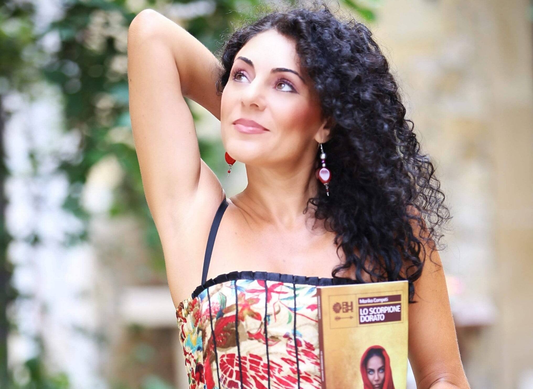 Marika Campeti apre la Settimana Letteraria Roccagloriosa con il libro ‘Lo scorpione dorato’