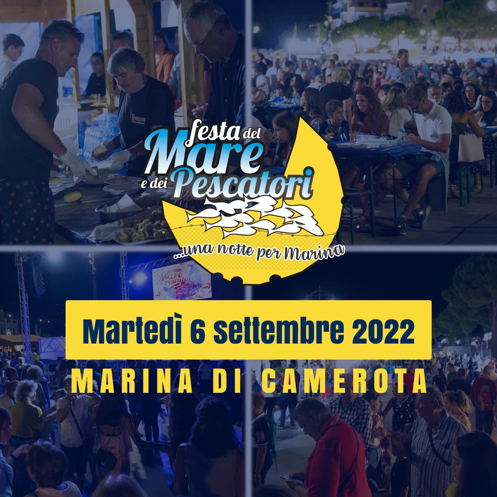 Festa del Mare e dei Pescatori: appuntamento il 6 settembre a Marina di Camerota