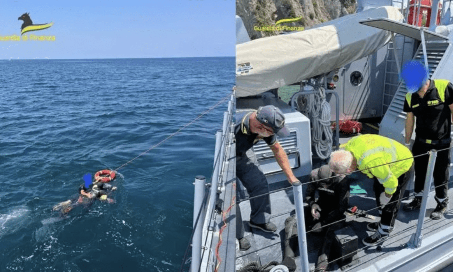 Cilento, sub travolto da barca e lasciato sanguinante in mare